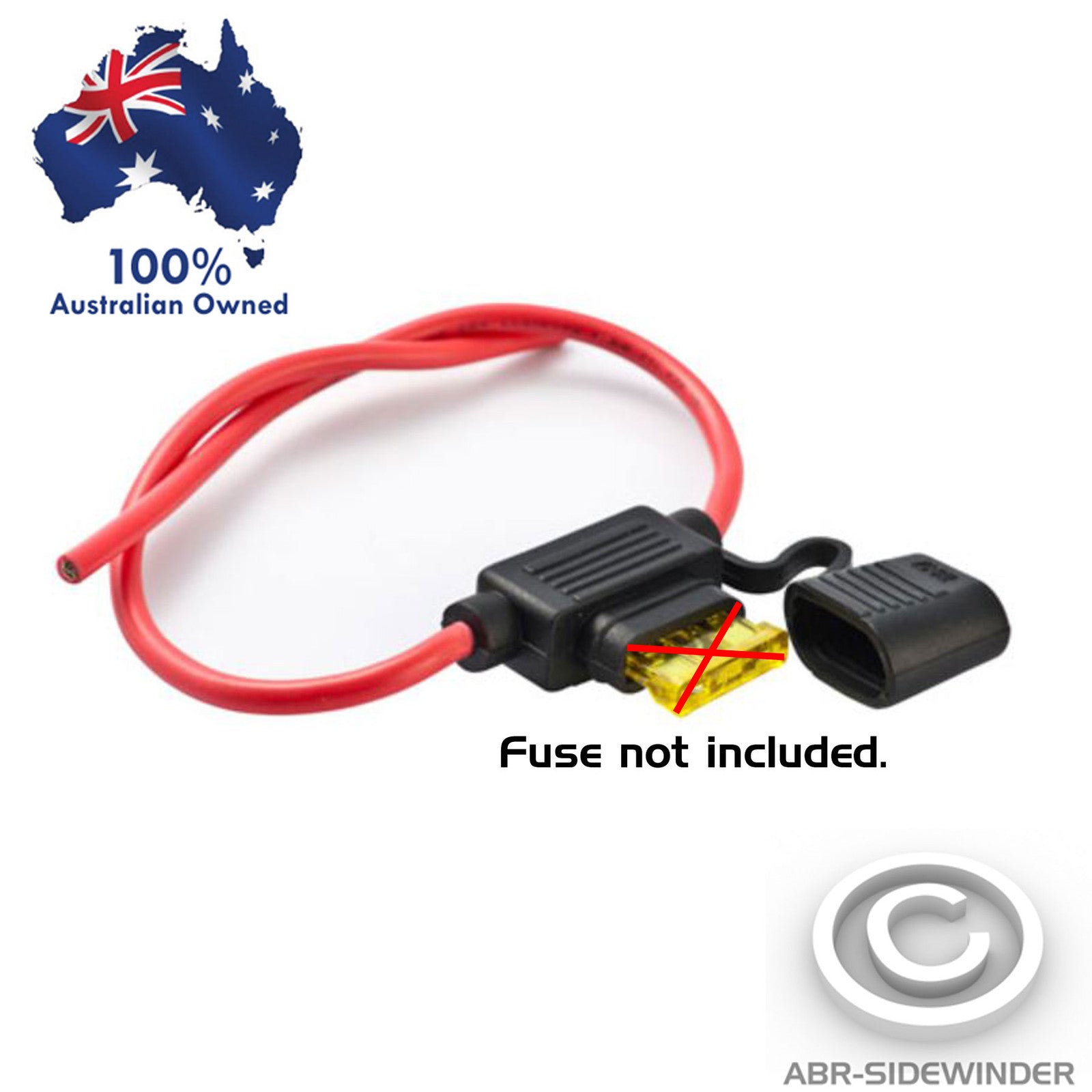 2x 30A FUSE HOLDER STANDARD AUTOMOTIVE BLADE FUSE HOLDER